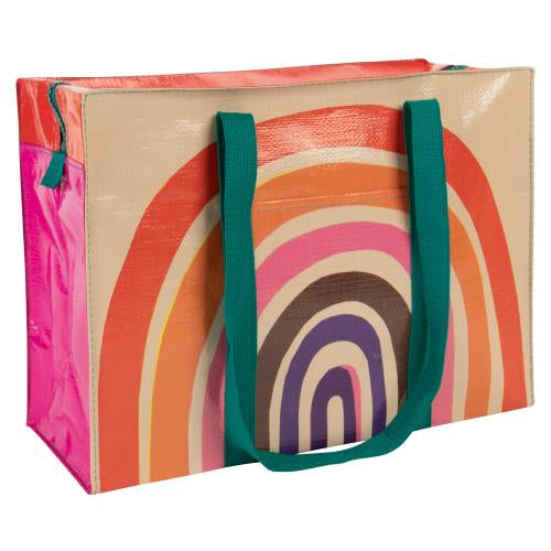 Rainbow Shoulder Tote