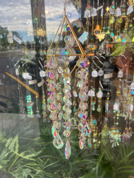 Hanging Prism Dreamcatcher