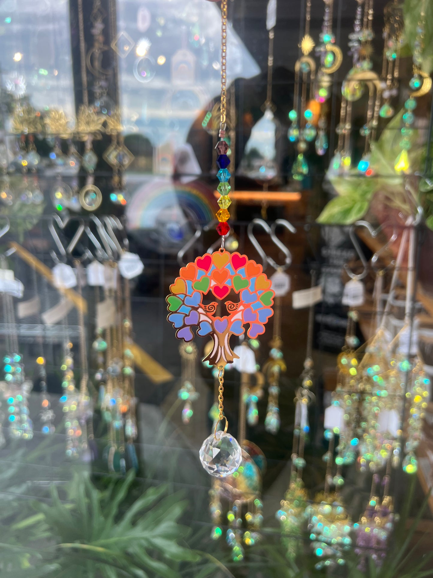 Rainbow Prism Suncatcher