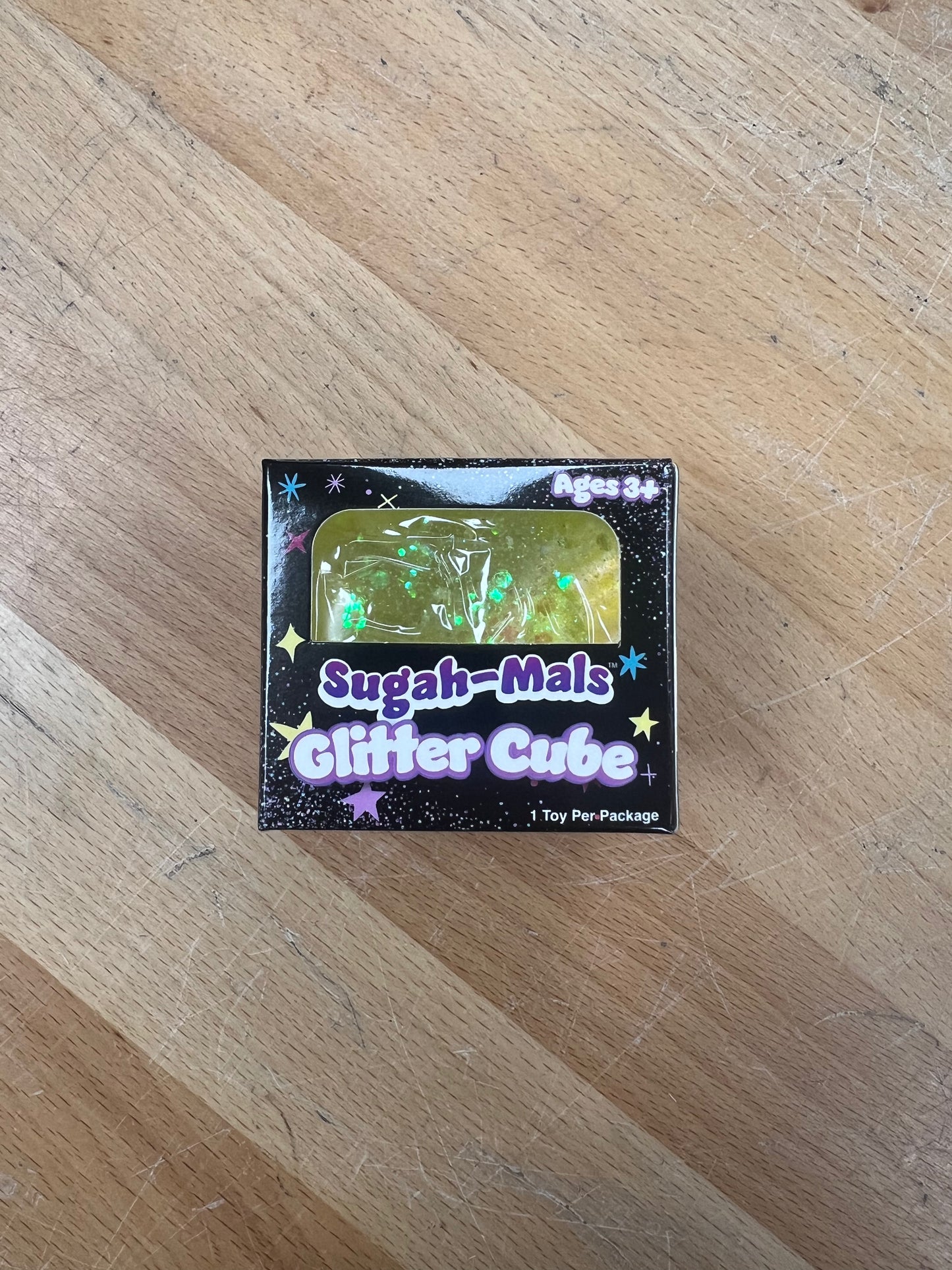 Sugah-Mals Glitter Cubes -  Squishy Fidget