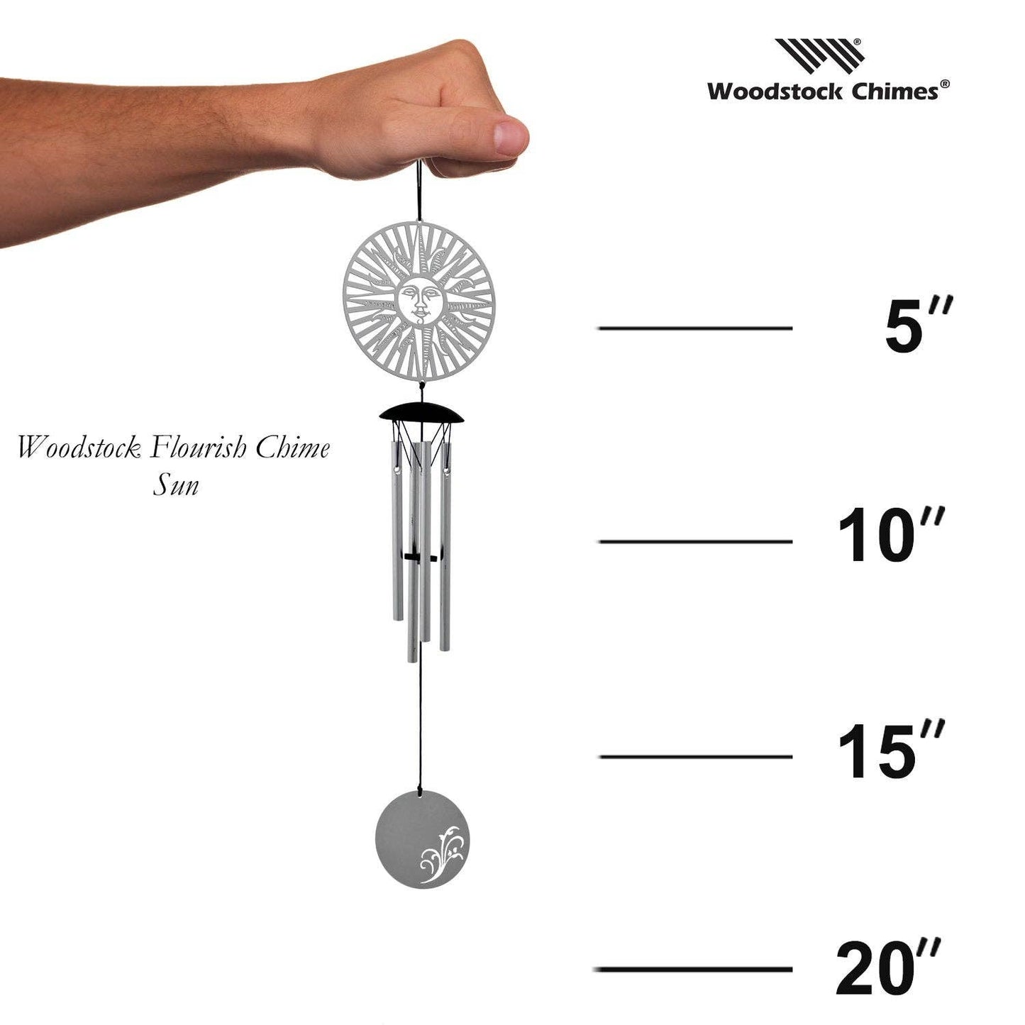 Woodstock Flourish Chime™ - Sun