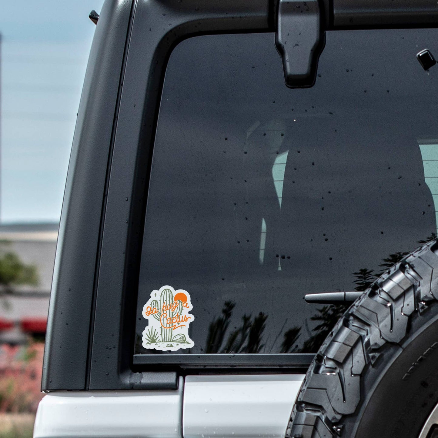 Cactus Desert Funny Saguaro Humor High Quality Vinyl Sticker