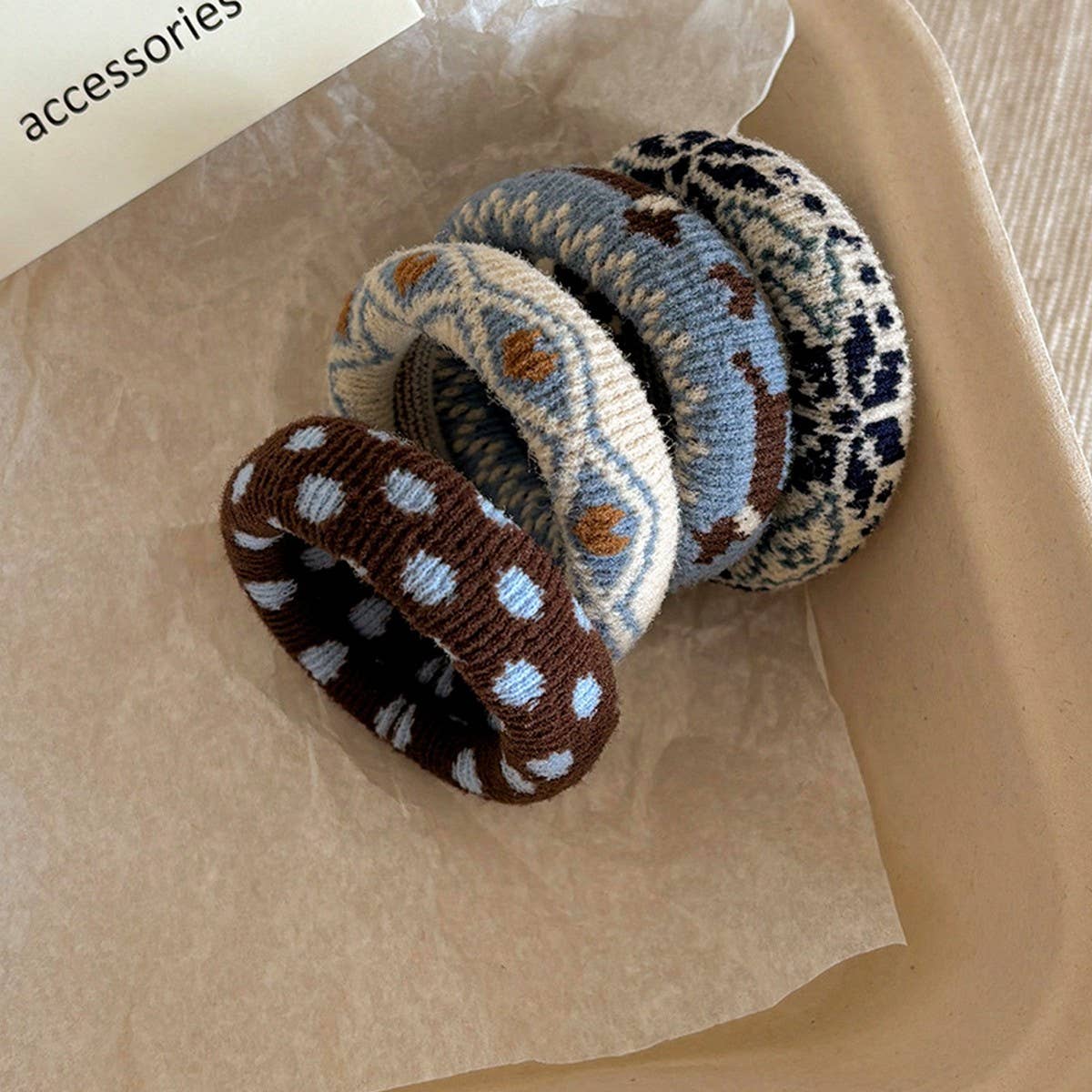 Polka Dot Bow Shell Hair Claw Elegant Clip_CWAHA07888