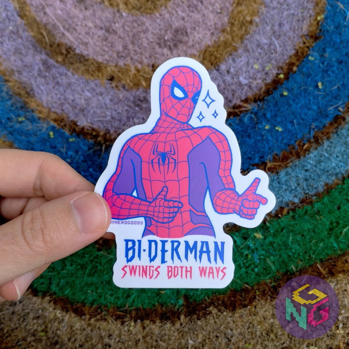 Biderman Sticker