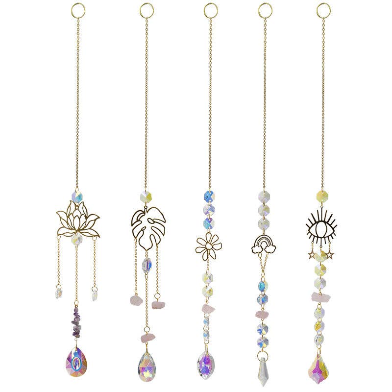 Hellow Out Hanging Crystal Decoration DPCD8