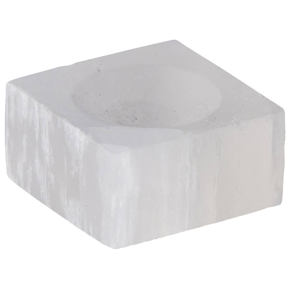 SELENITE SPHERE HOLDER