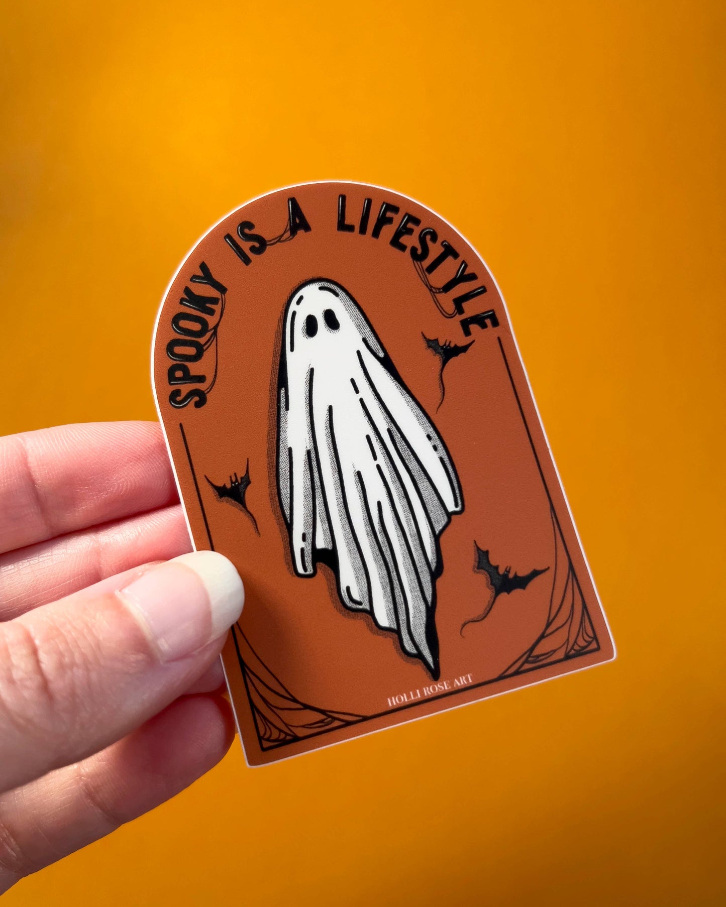 Spooky Is A Lifestyle Sticker