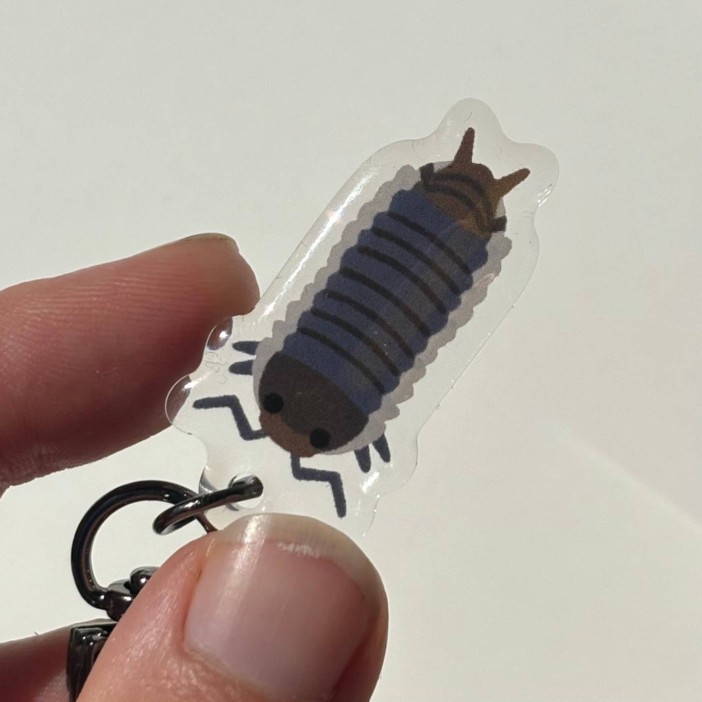 Mini Isopod Keychain Charms