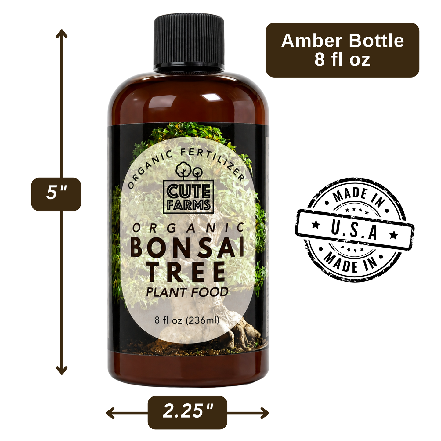 Organic Bonsai Tree Plant Food | 8 fl oz