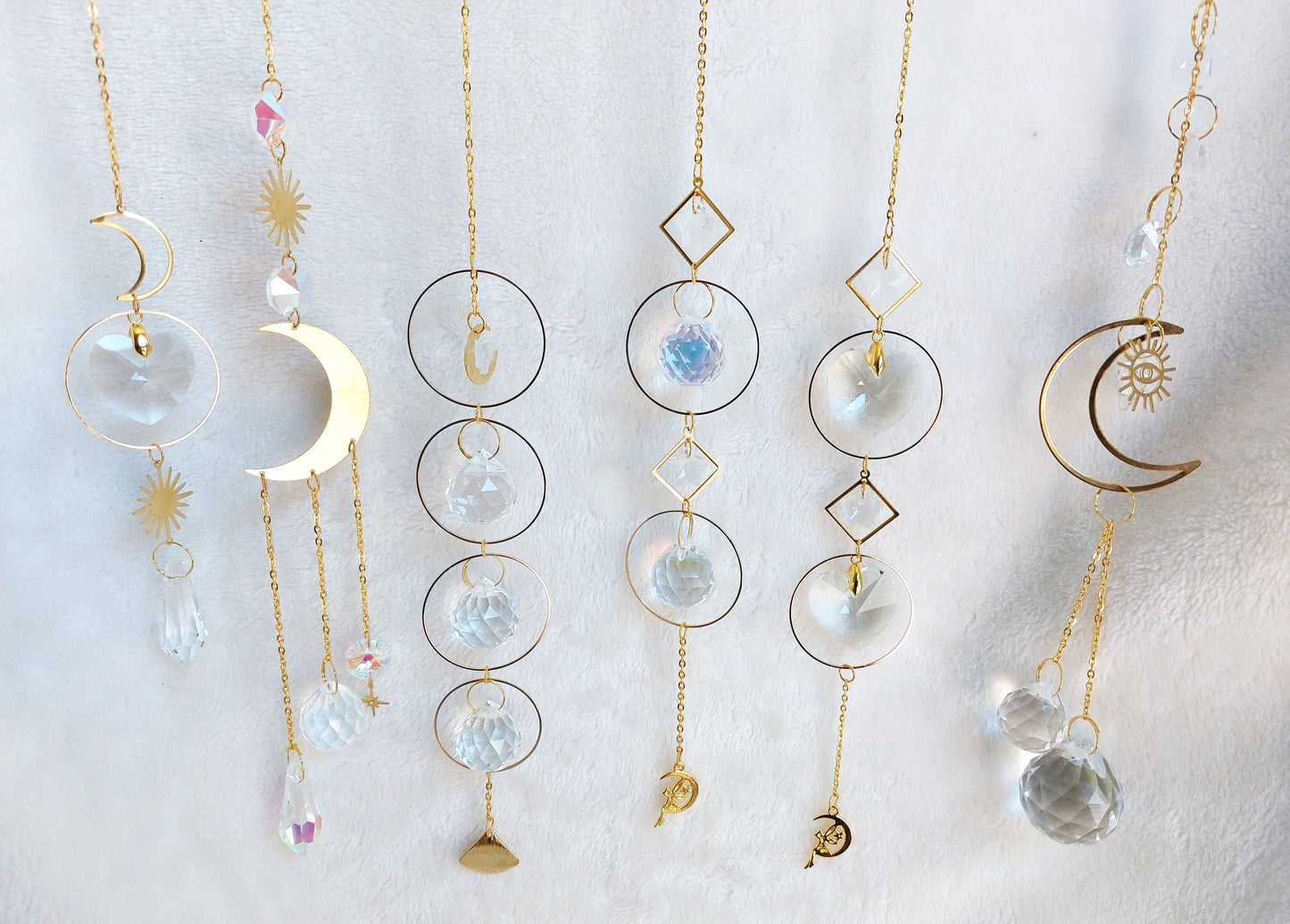 Crystal Suncatchers - GOLD