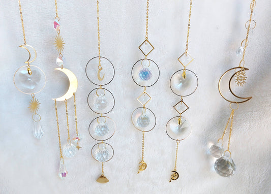 Crystal Suncatchers - GOLD