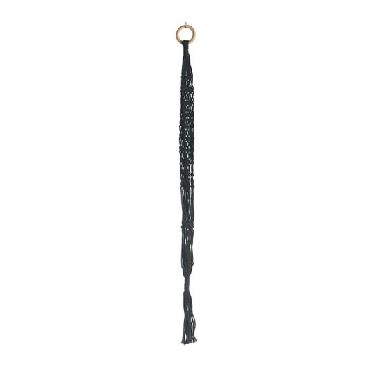 40" Woven Link Hanger- Black