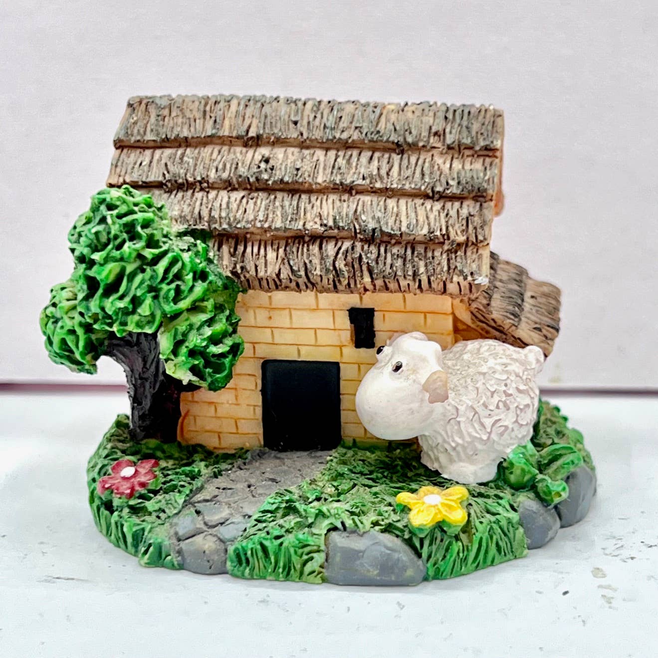 Farm Miniatures House Figurines-4