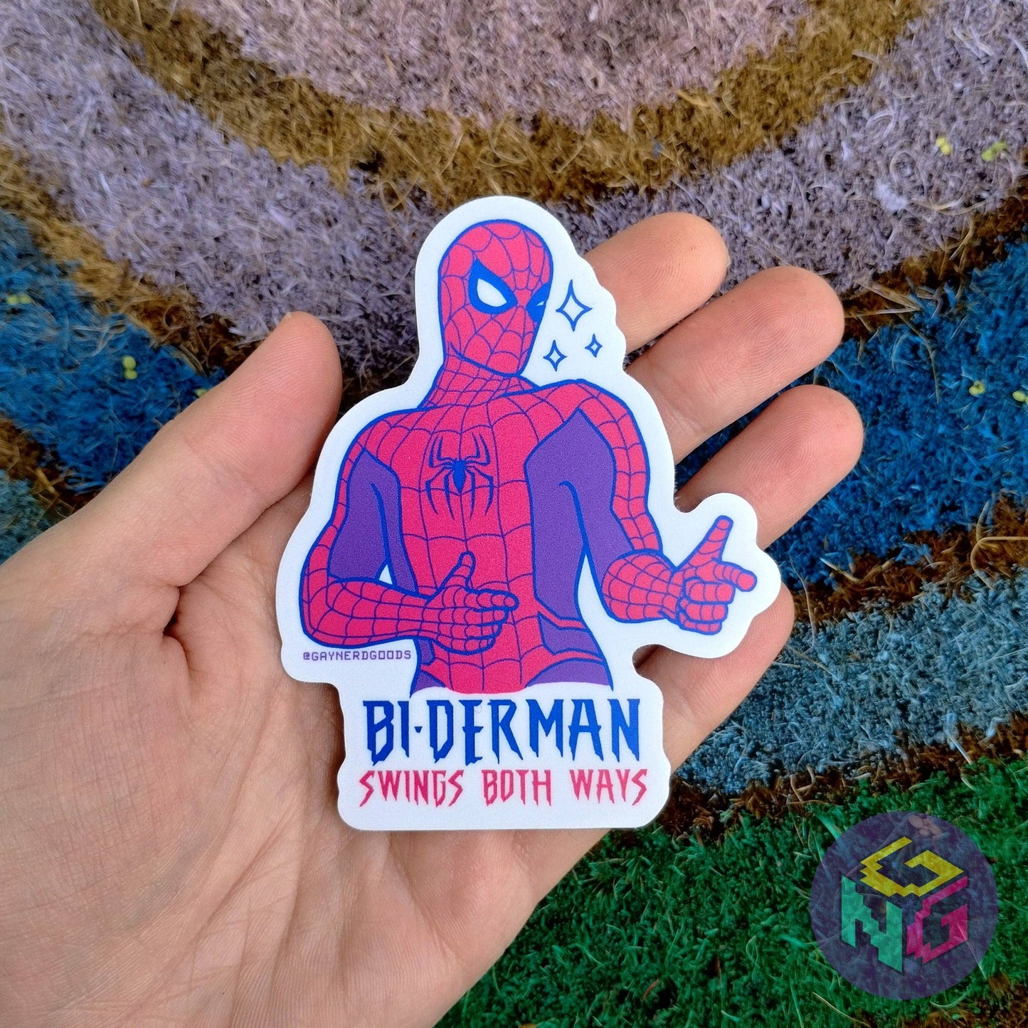 Biderman Sticker