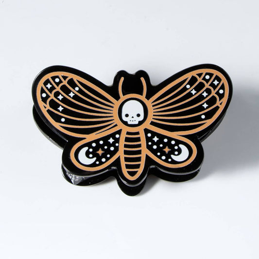 Halloween Hair Claw Clip for Women, Festive Style: Moth