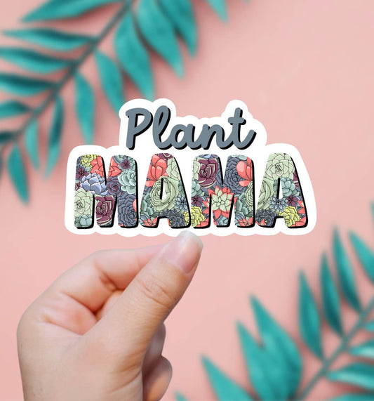 Plant Mama Sticker
