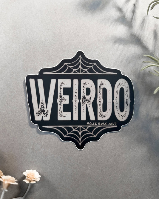 Weirdo Sticker