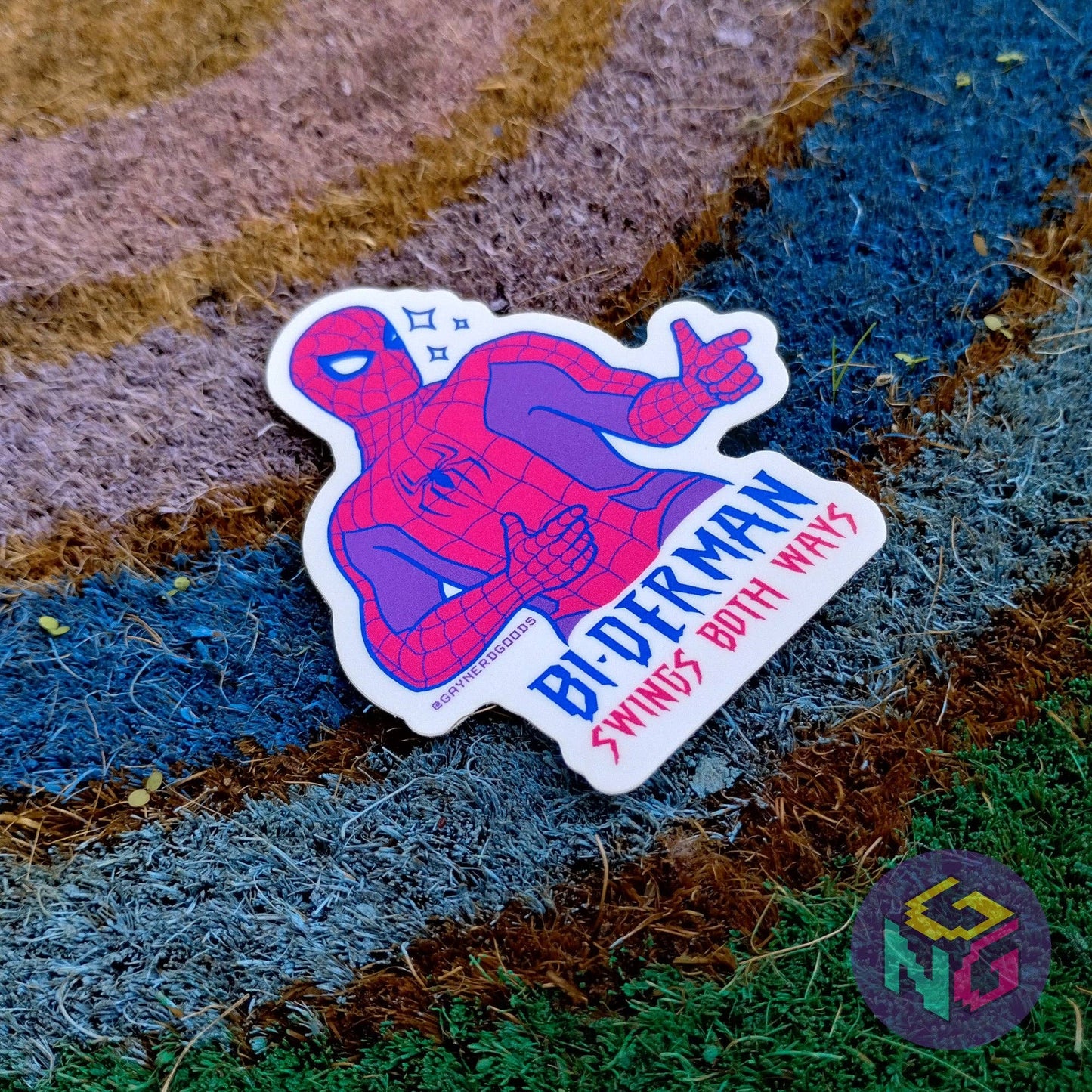 Biderman Sticker