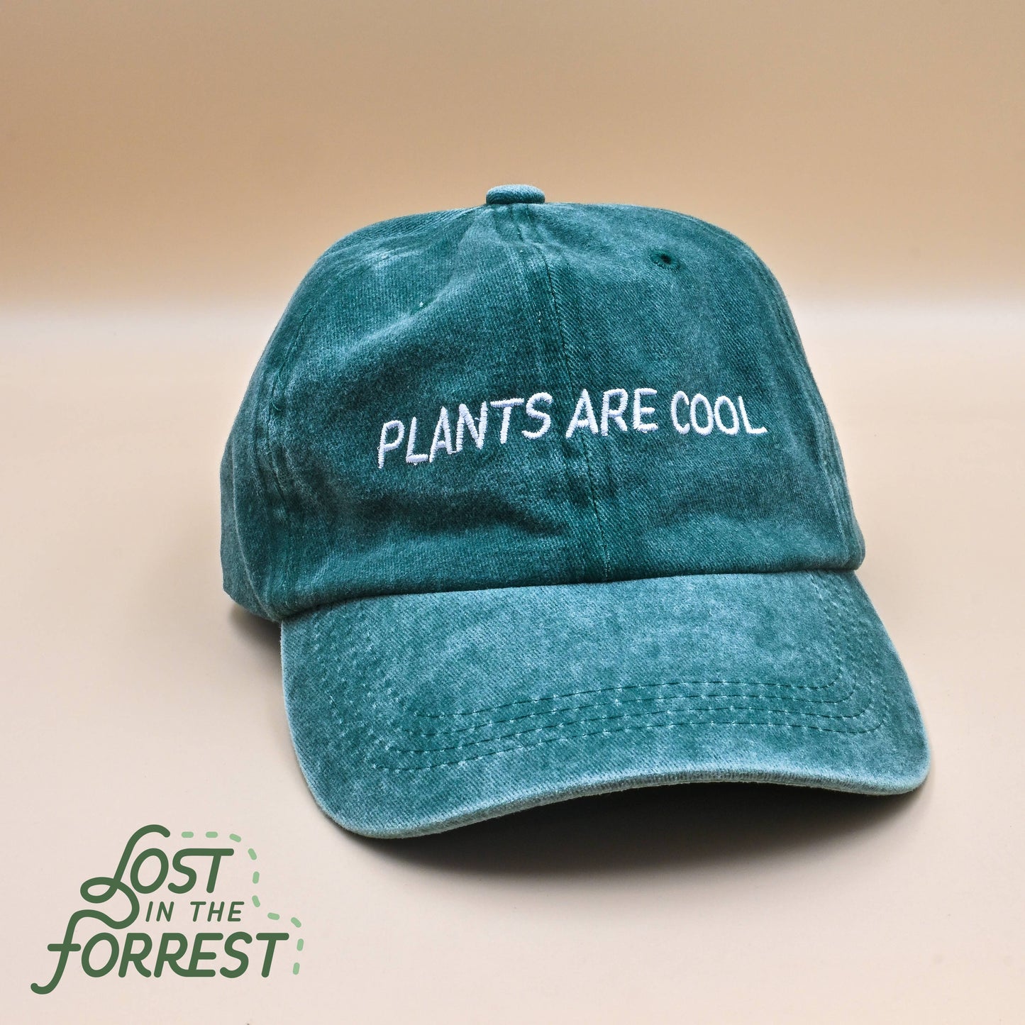 'Plants are Cool' Baseball Hat