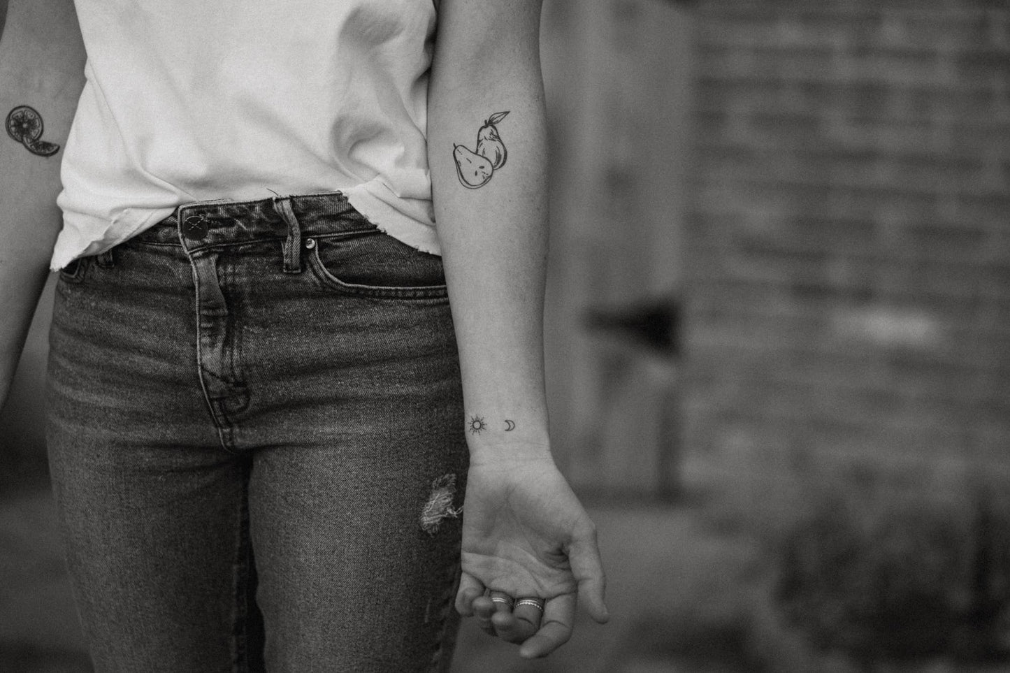 Garden Harvest Medley Temporary Tattoos