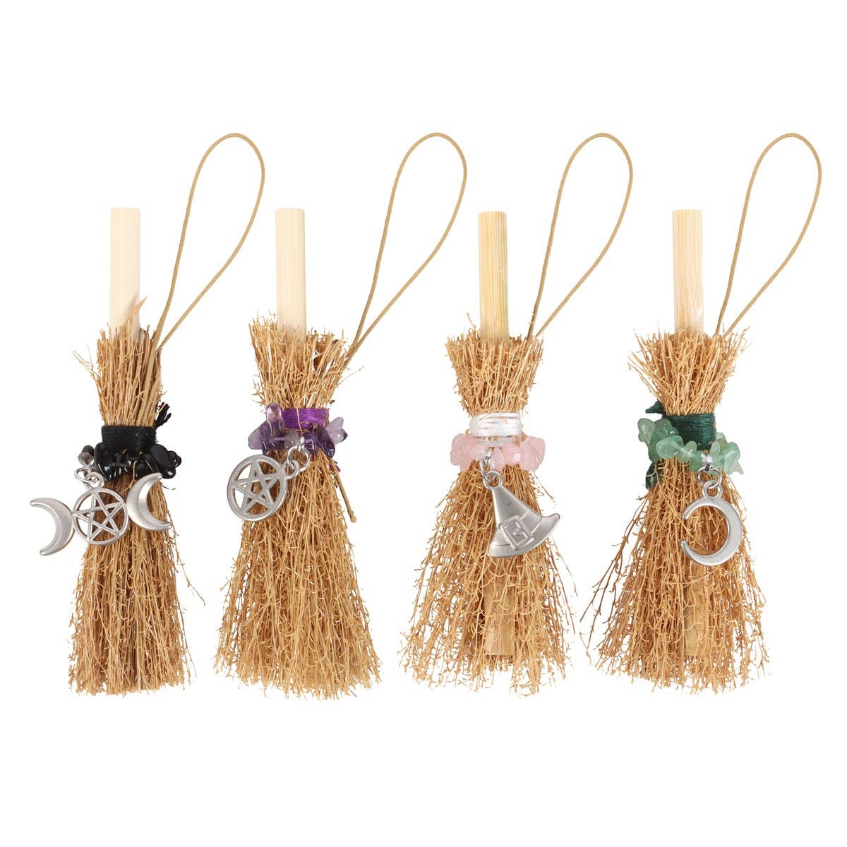 Lucky Broomstick Display Set