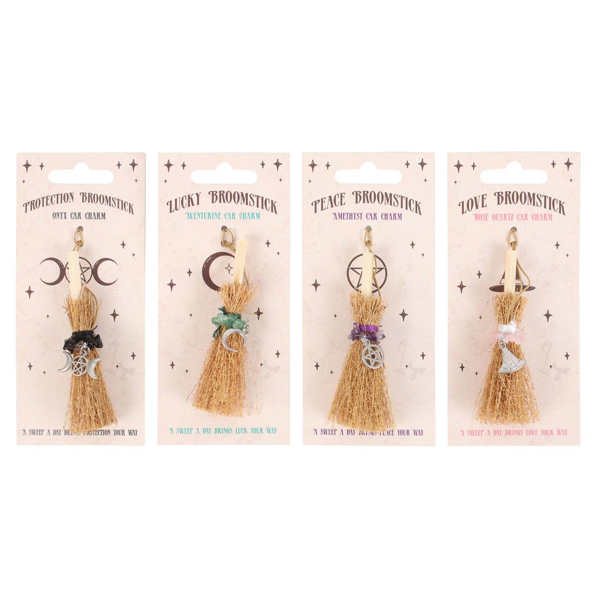 Lucky Broomstick Display Set