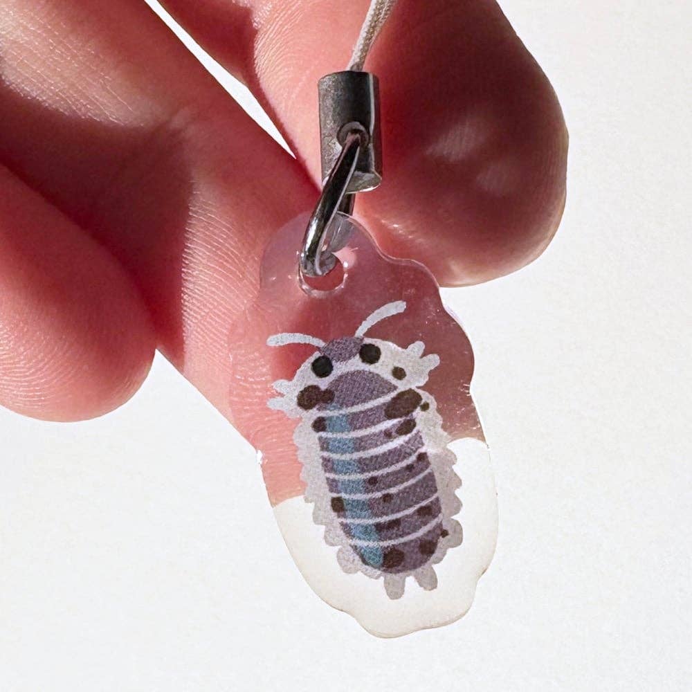 Terrarium Isopod Phone Charms