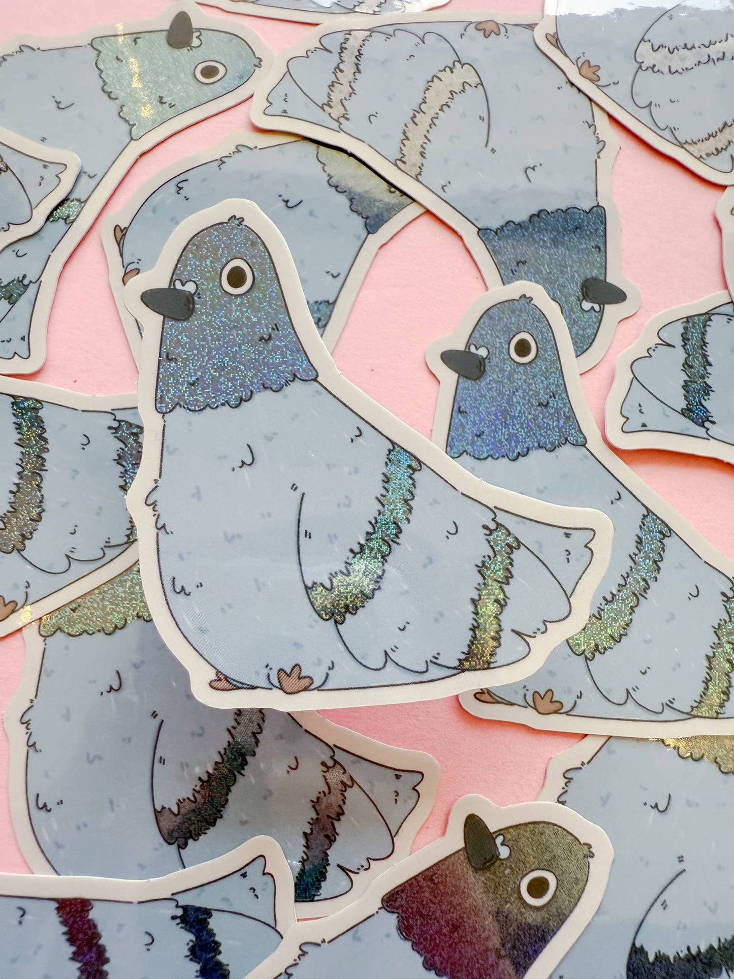Pigeon Vinyl Sticker
