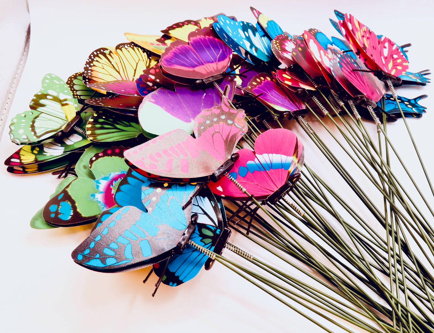 Butterfly on a Wire Stick