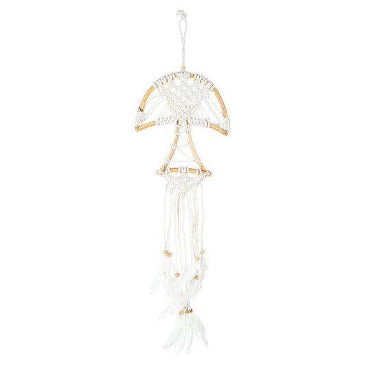 MACRAME MUSHROOM DREAMCATCHER