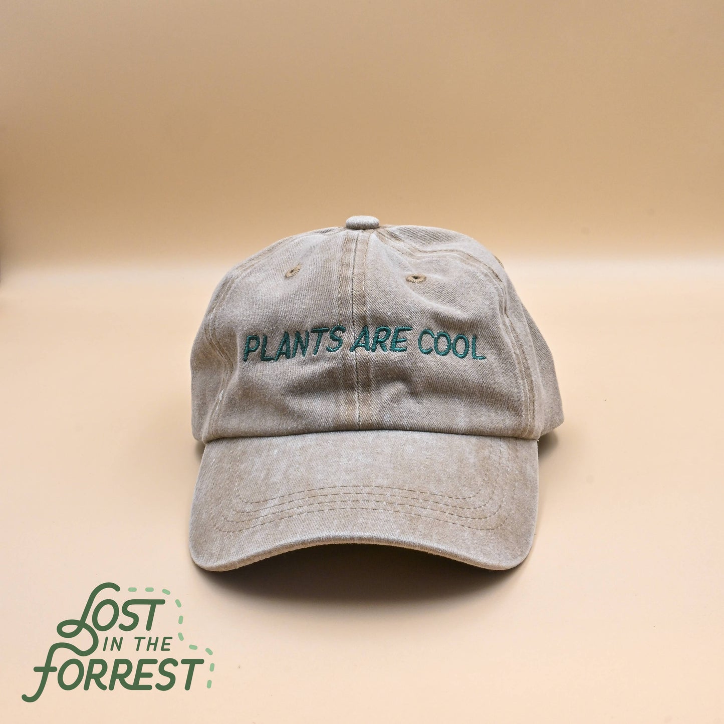 'Plants are Cool' Baseball Hat