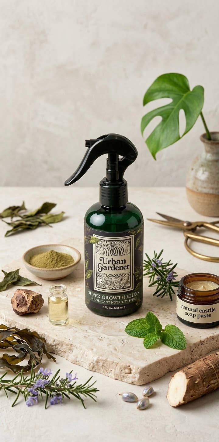 Super Growth Elixir - Natural Houseplant Nutrient Spray