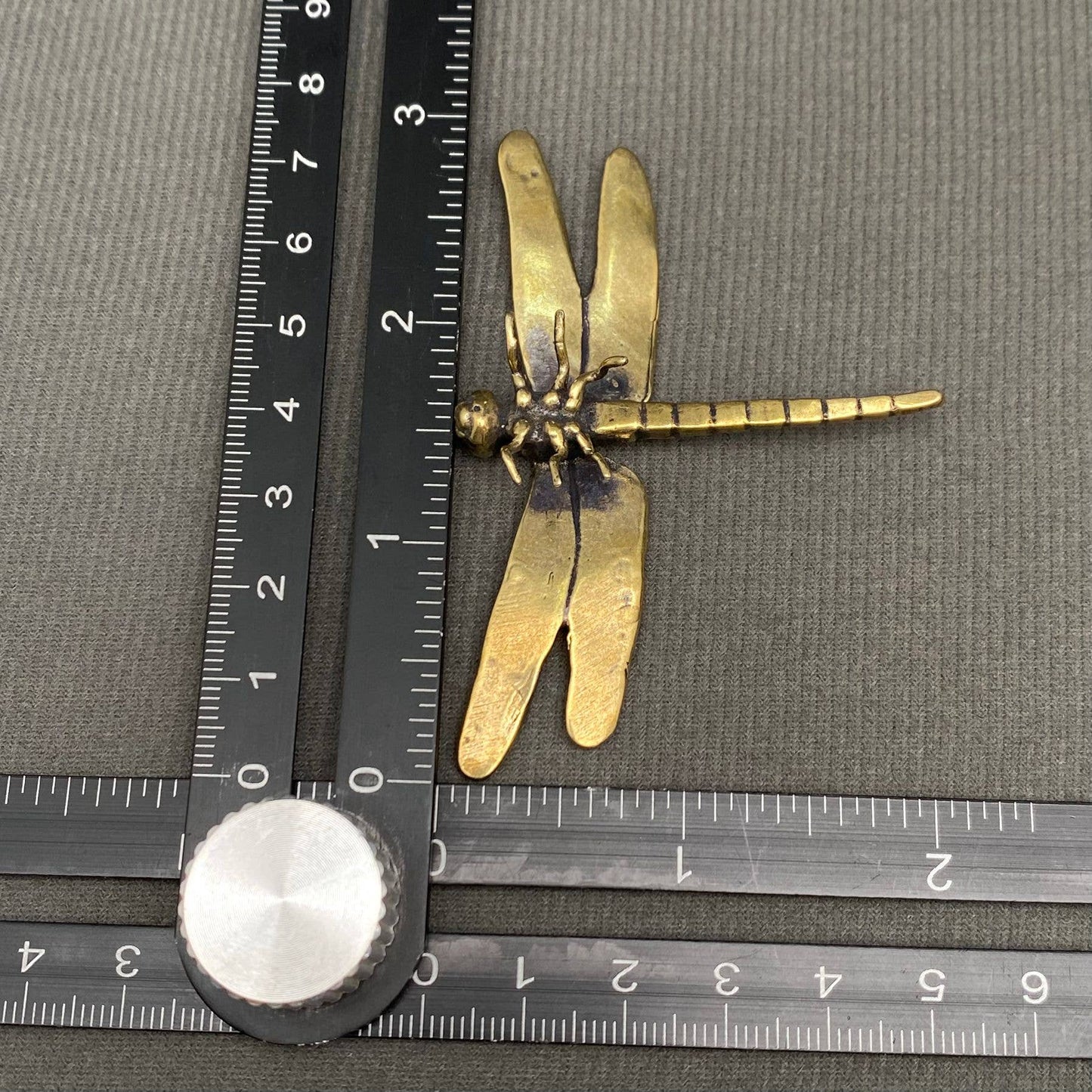 Brass Dragonfly Crafts Desktop Ornaments Decoration