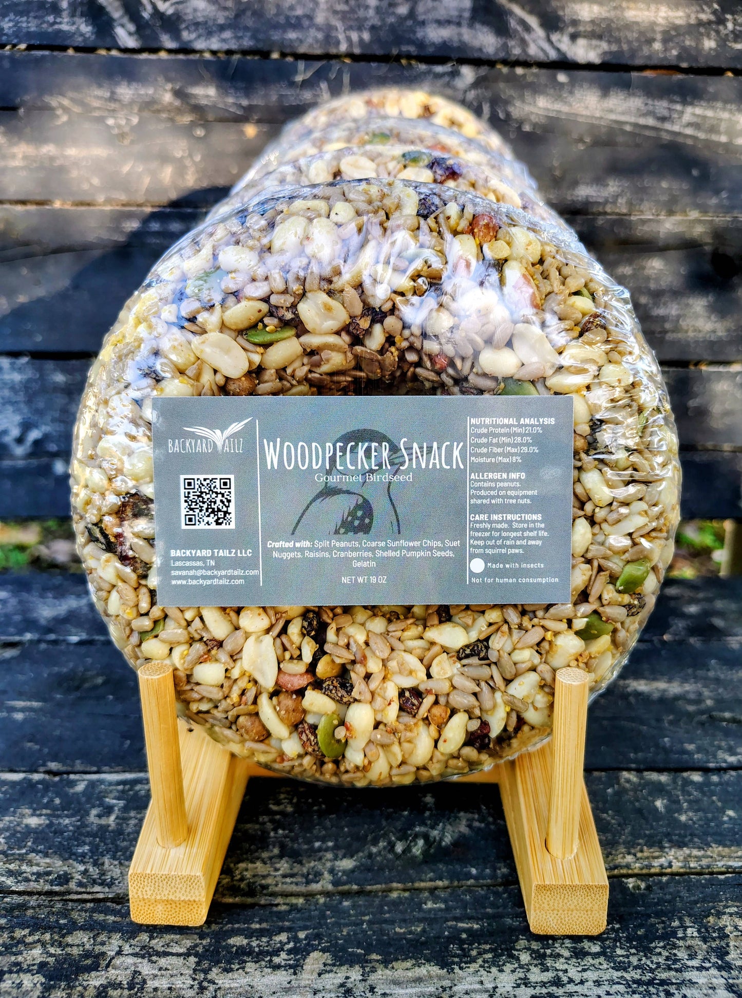 Birdseed Wreath (Woodpecker Snack)