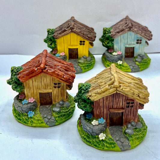 Shack Miniature House Figurines-4