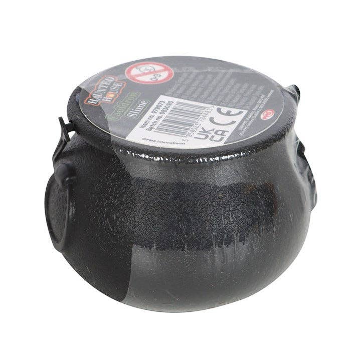 Halloween Cauldron Slime Pot