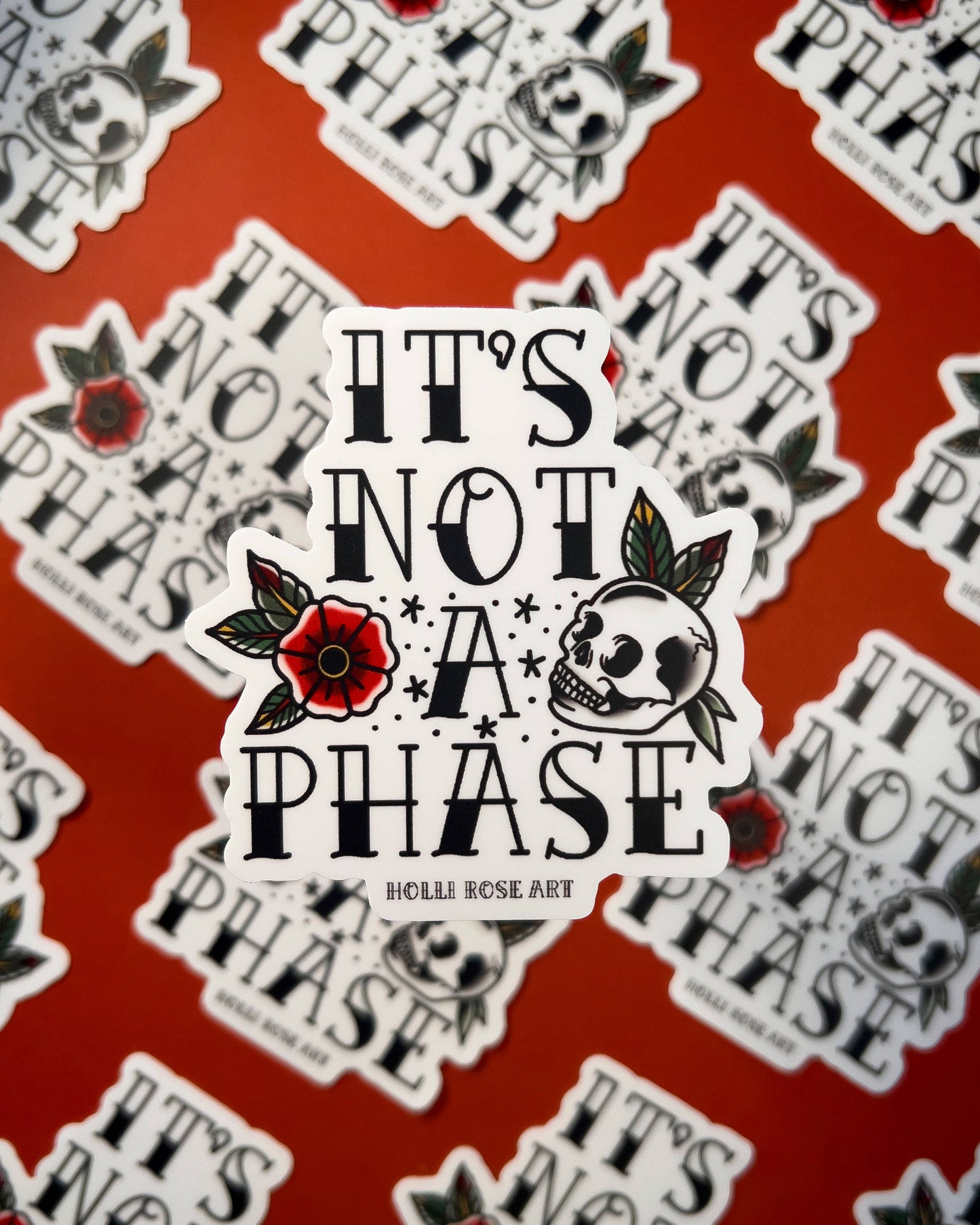 It's Not a Phase, Punk Emo Sticker