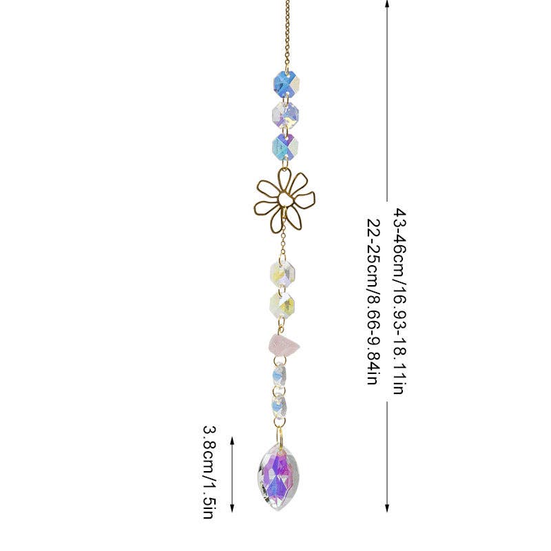 Hellow Out Hanging Crystal Decoration DPCD8