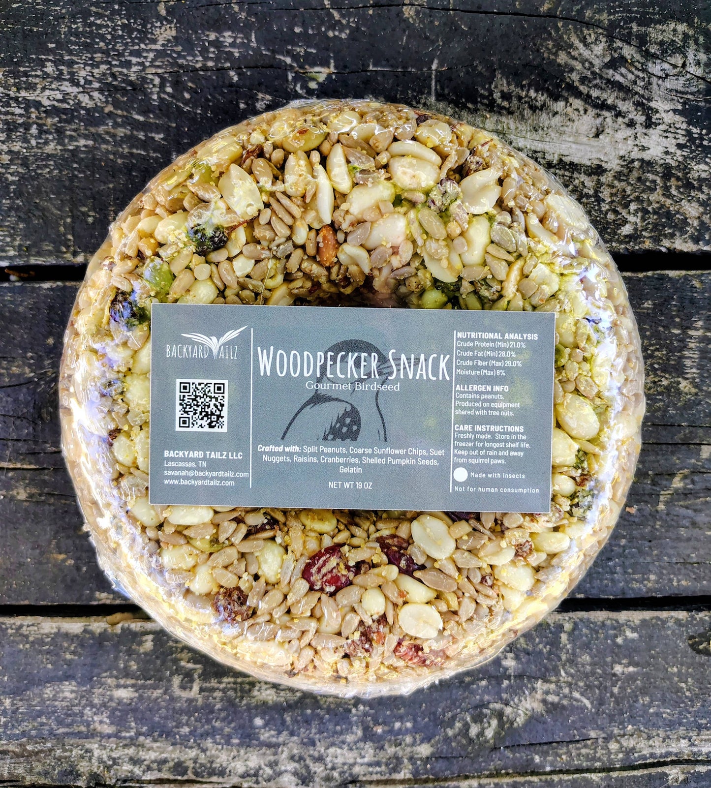 Birdseed Wreath (Woodpecker Snack)