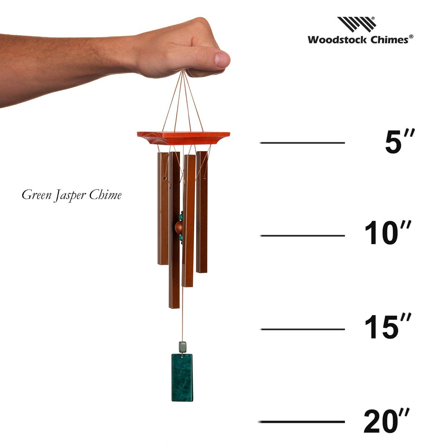 Woodstock Green Jasper Chime™