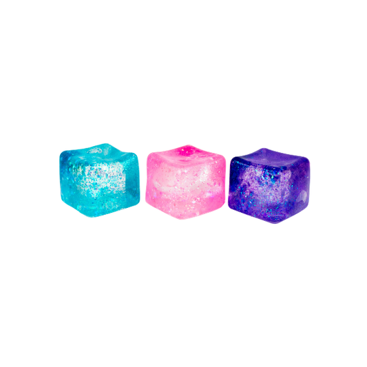 Sugah-Mals Glitter Cubes -  Squishy Fidget