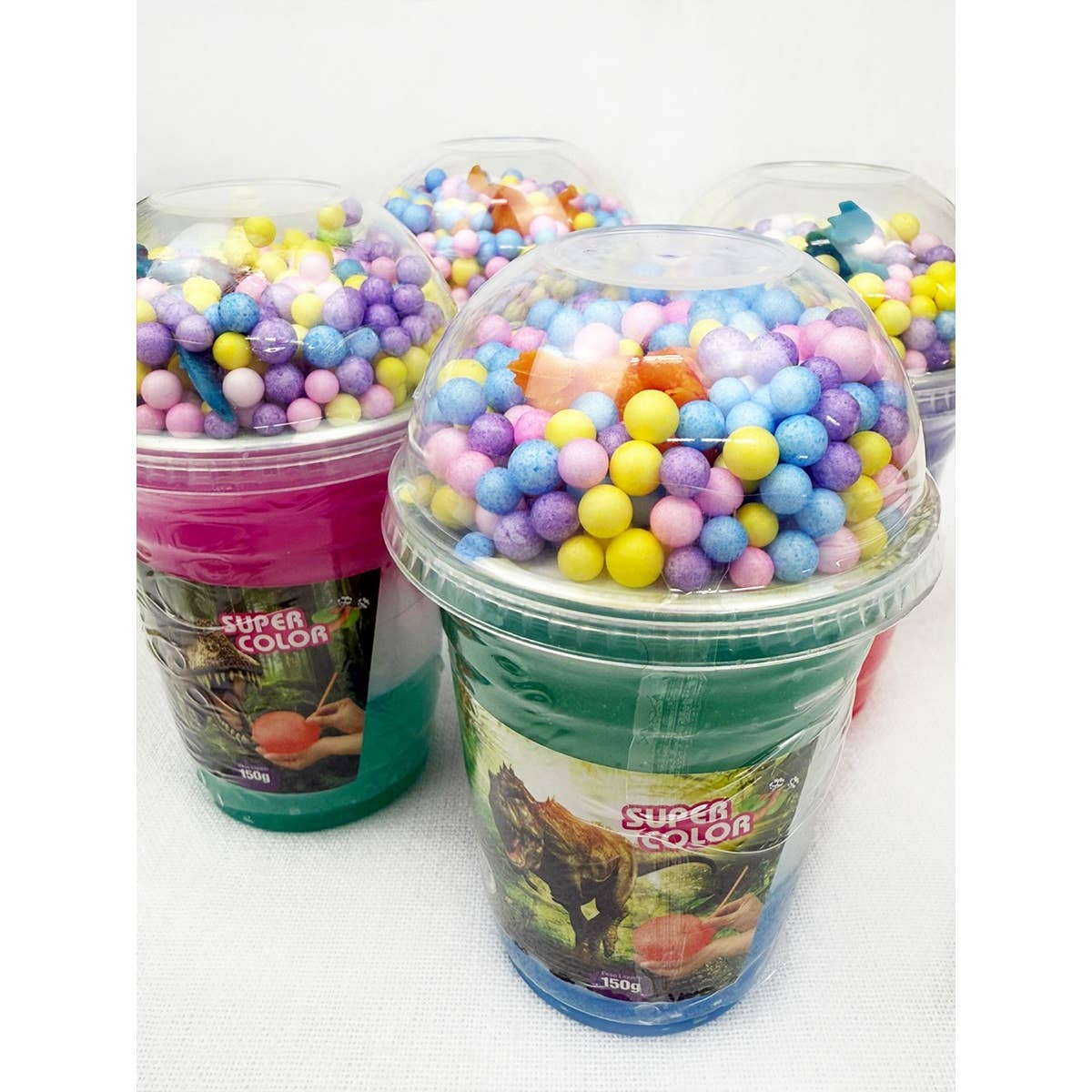 Dinosaur Magic Bubble Slime: MIX COLOR / ONE