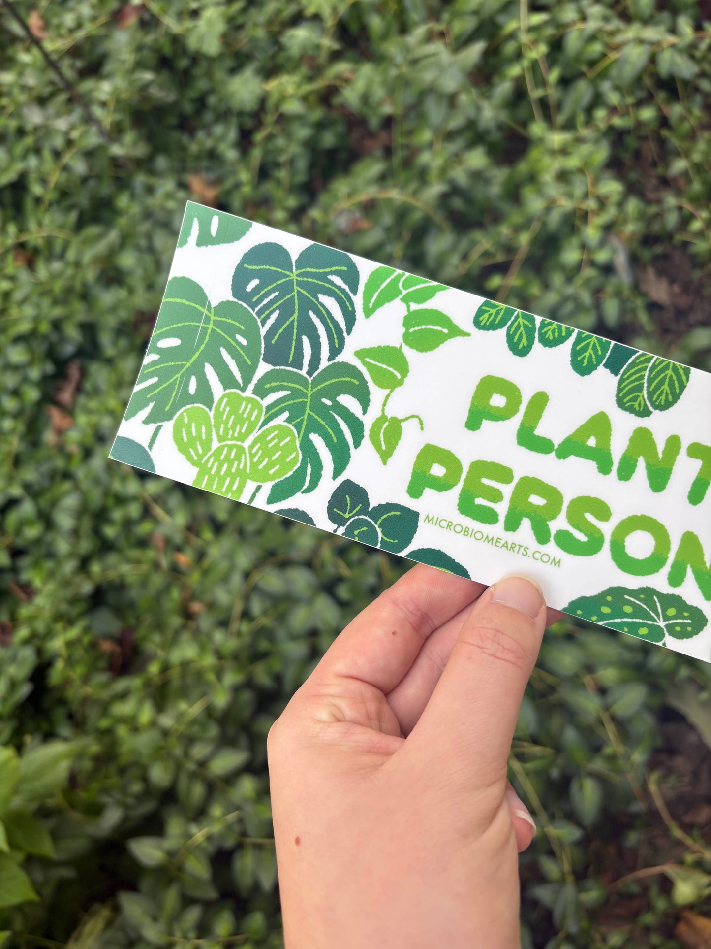 Plant Person Bumper Sticker