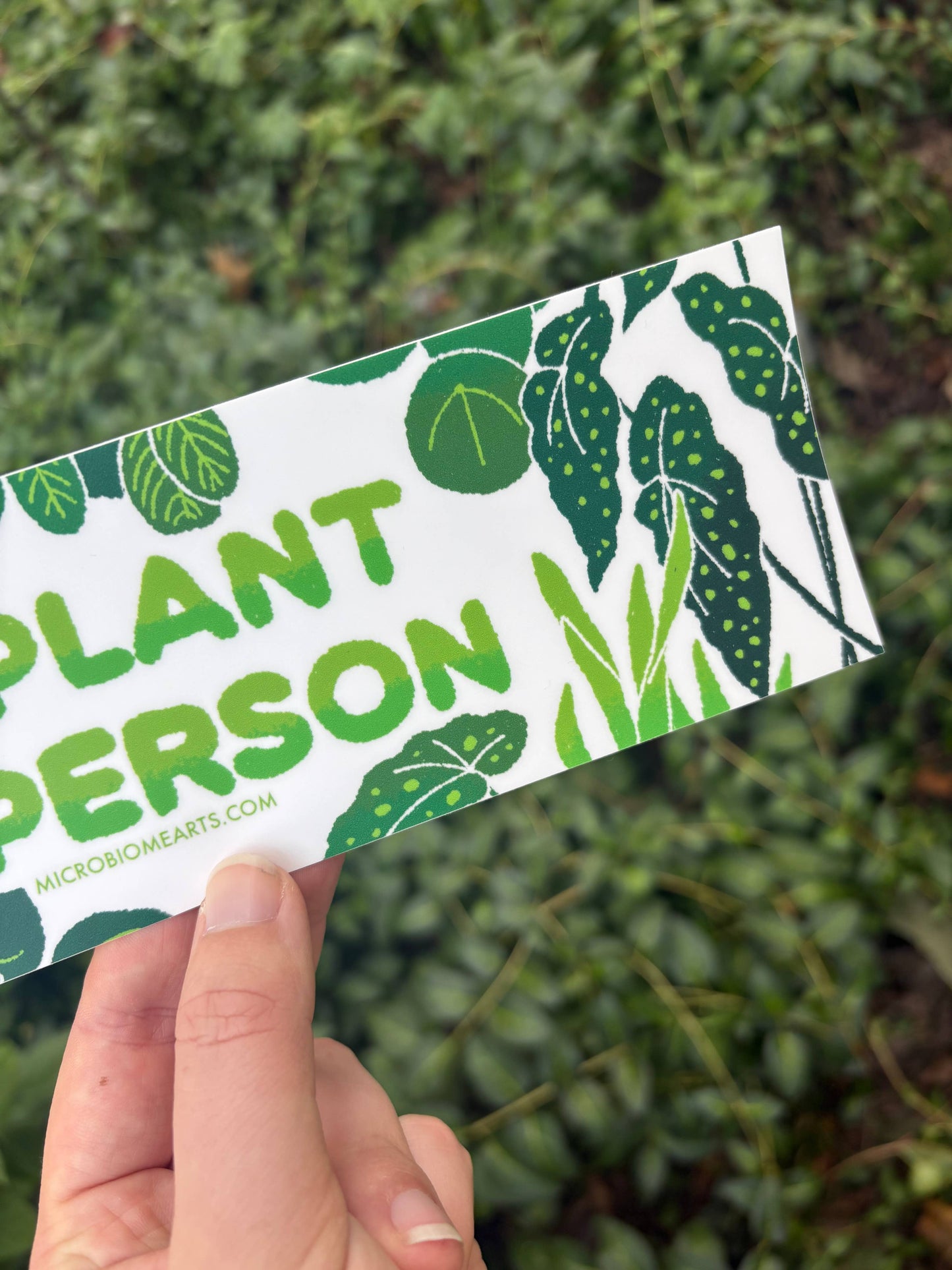 Plant Person Bumper Sticker