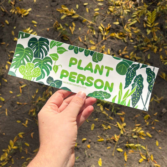 Plant Person Bumper Sticker