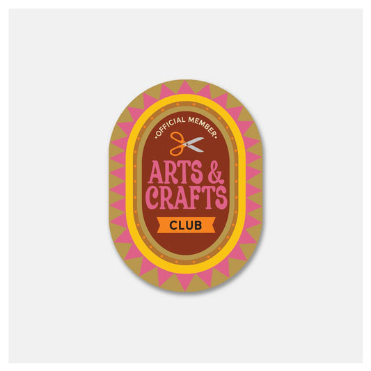 Arts & Crafts Club - Sticker