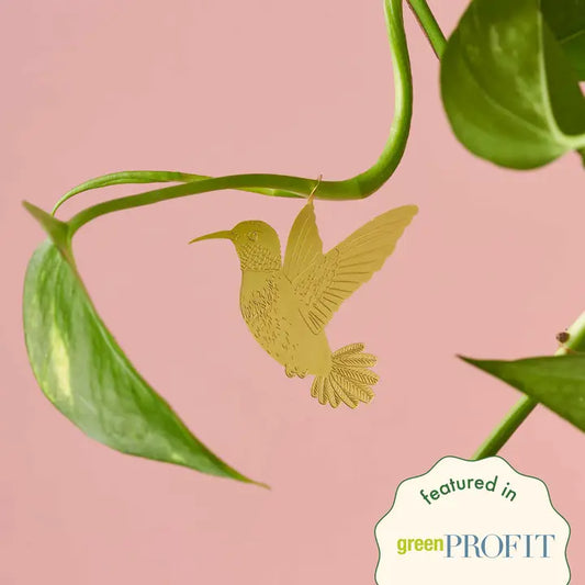 Plant Animal- Hummingbird Plant Decoration