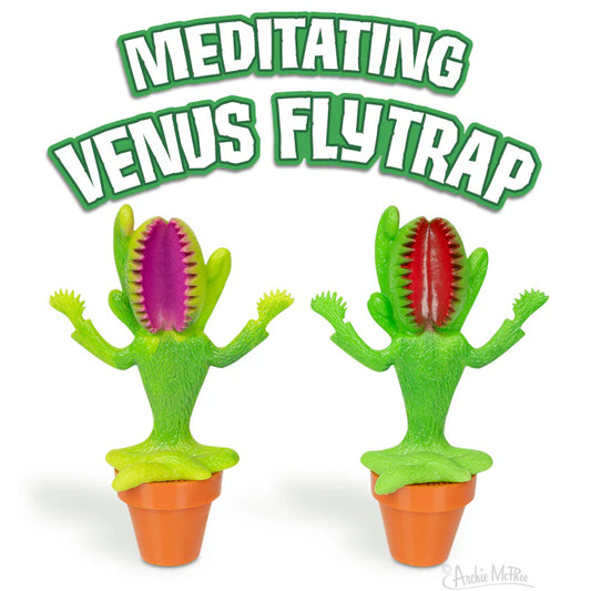 Meditating Venus Flytrap Figurine